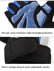 Outdoor Riding Long Wrist Half-finger Gloves