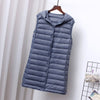 Fashion Slim Fashion Hooded Lightweight Waistcoat