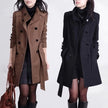 Woolen Coat Women Mid-Length Korean Style Woolen Coat