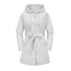 Spring And Autumn New Hooded Waterproof Coat Containing Belt Thin