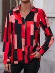 New Striped Colorful Women's Cardigan Top