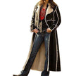 European And American Women's Long Sleeved Cardigan Trench Coat