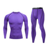 Men's PTZ Tight Pants Quick Drying Clothes Set