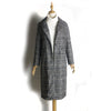 Over-the-knee woolen coat