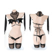 Women's Lace-Up Bundle Three-Point Lingerie Set