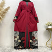 New Style Cardigan Robe Patchwork Embroidery