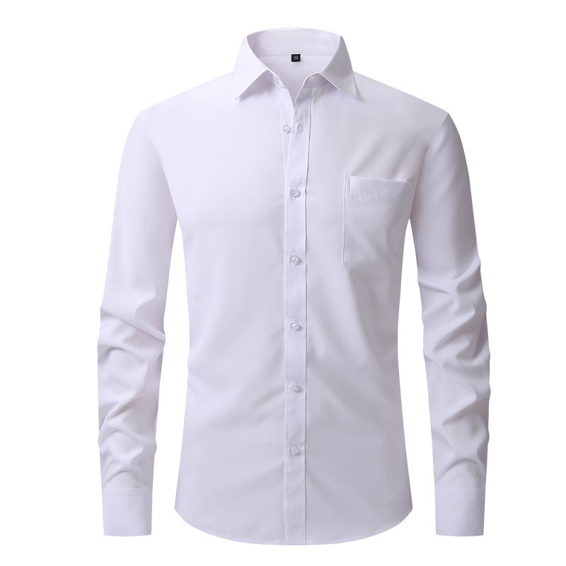 Men's Business Casual Long Sleeve Shirt