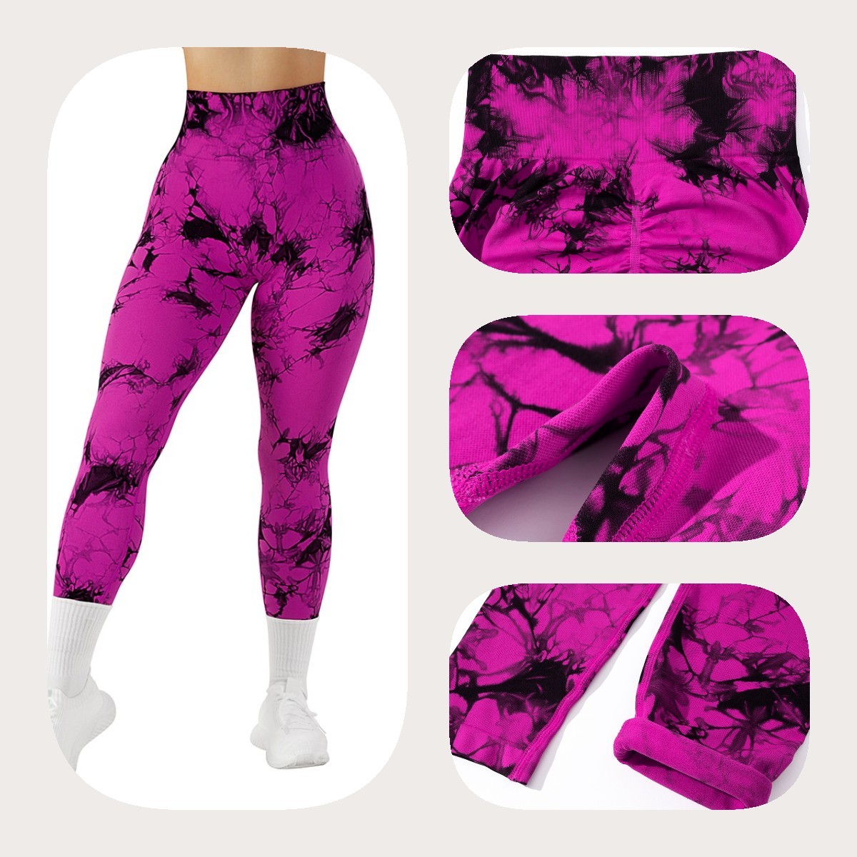 Tight High-waisted Sports Fitness Pants