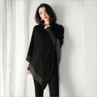 Temperament Knitted Shawl Retro Cloak Spring And Autumn Bat Shirt Jacket