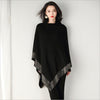 Temperament Knitted Shawl Retro Cloak Spring And Autumn Bat Shirt Jacket