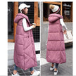 Women's Down Mid-length Thickened Vest Jacket