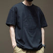 Summer Crew Neck Short Sleeve T-shirt Loose Three-dimensional