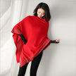 Temperament Knitted Shawl Retro Cloak Spring And Autumn Bat Shirt Jacket