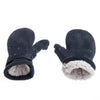 Children's Mittens Polar Fleece Shu Cotton Fleece Velcro Gloves