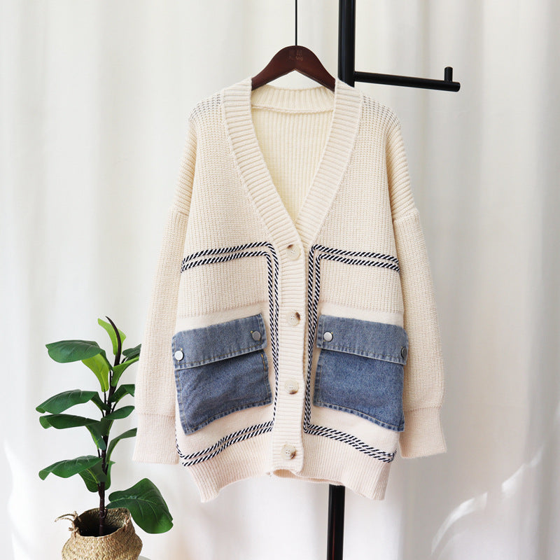 Lazy Sweater Coat For Women