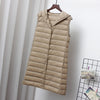 Fashion Slim Fashion Hooded Lightweight Waistcoat