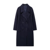 Women's Fashion Solid Color Soft Loose Overcoat Coat