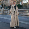 Women's Fashion Over The Knee Loose Overcoat Jacket