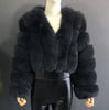 New Fur Women's Coat Short Stitching Long Sleeve