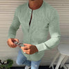 Cotton Round Neck Long Sleeved Men's Shirt