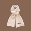 All-matching Warm Cold-proof Wool Knitted Small Scarf Women