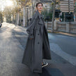 Women's Fashion Over The Knee Loose Overcoat Jacket