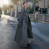 Women's Fashion Over The Knee Loose Overcoat Jacket