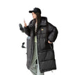 Women's Down Padded Jacket Mid-length Loose Over The Knee