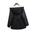 Small Velvet Padded Thickened Coat Women