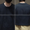 Summer Crew Neck Short Sleeve T-shirt Loose Three-dimensional