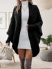 Women's Casual Batwing Sleeve Knitted Cardigan