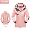 Outdoor Windproof Warm Shell Jacket Two-piece Set