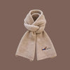 All-matching Warm Cold-proof Wool Knitted Small Scarf Women