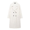 Women's Fashion Solid Color Soft Loose Overcoat Coat