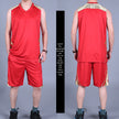 Basketball Sports Suit Men's Summer Casual Wear Sleeveless Thin Vest Running Suit Shorts Sportswear