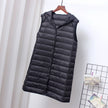 Fashion Slim Fashion Hooded Lightweight Waistcoat