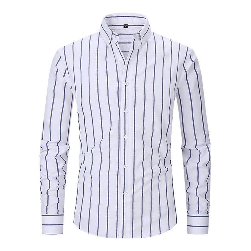 Men's Business Casual Shirt Korean Style