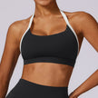 Halter Shockproof Beauty Back Yoga Bra