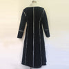 European And American Women's Long Sleeved Cardigan Trench Coat