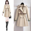 Single Lining cotton Short Trench Coat Loose Temperament Overalls