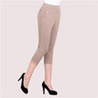 Women's Solid Color High-waist Casual Pants