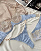 Vintage Lingerie High-end Craft Three-piece Sexy Underwear Set