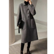 Women's Woolen Coat Plus Size Loose Mid-length