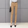 Women's Slimming Feet Straight Professional Trousers