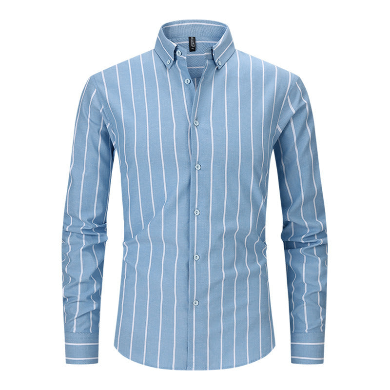 Men's Business Casual Shirt Korean Style